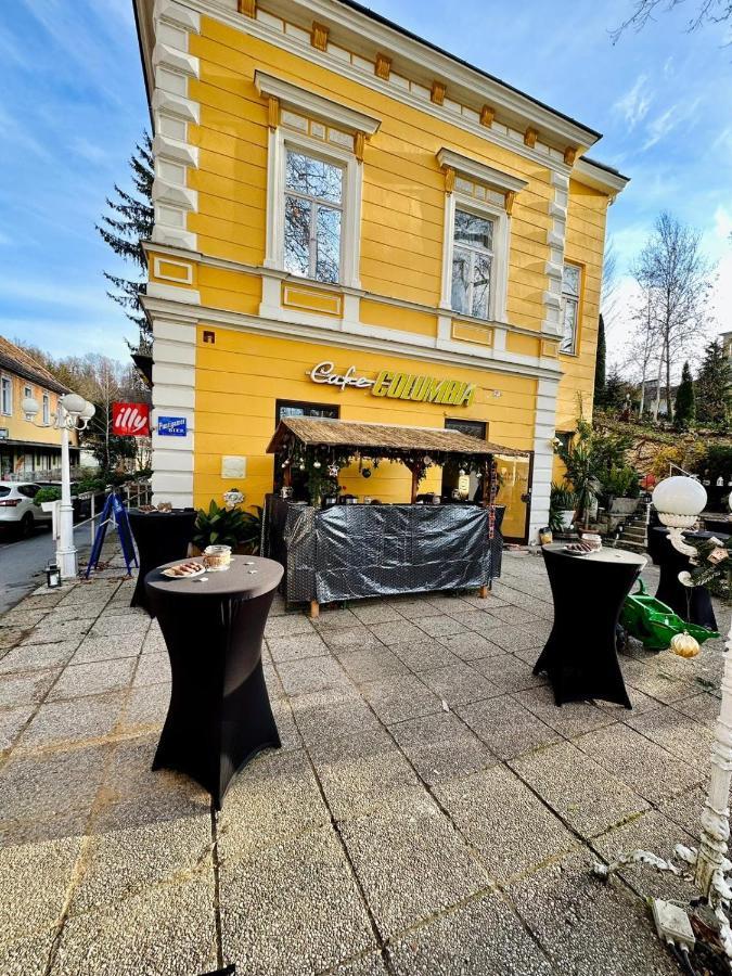 Pension Columbia Inkl. Fruehstueck Im Zentraum Bad Gleichenberg Dış mekan fotoğraf