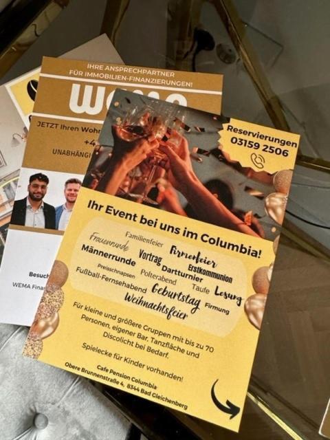 Pension Columbia Inkl. Fruehstueck Im Zentraum Bad Gleichenberg Dış mekan fotoğraf